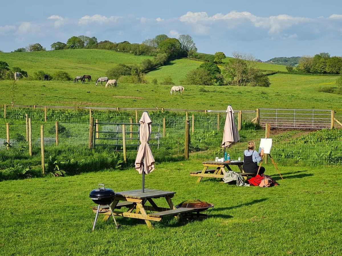Knapp Farm Glamping Lodge 2 Corscombe Exterior foto